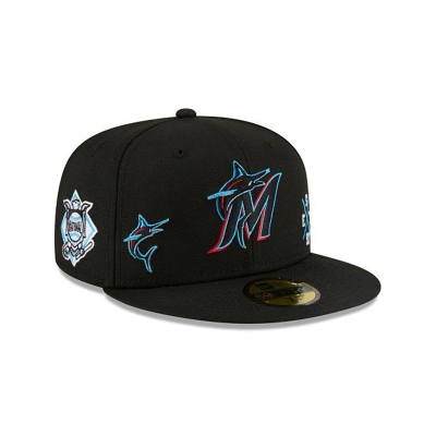 Sapca New Era Miami Marlins MLB Multi 59FIFTY Fitted - Negrii